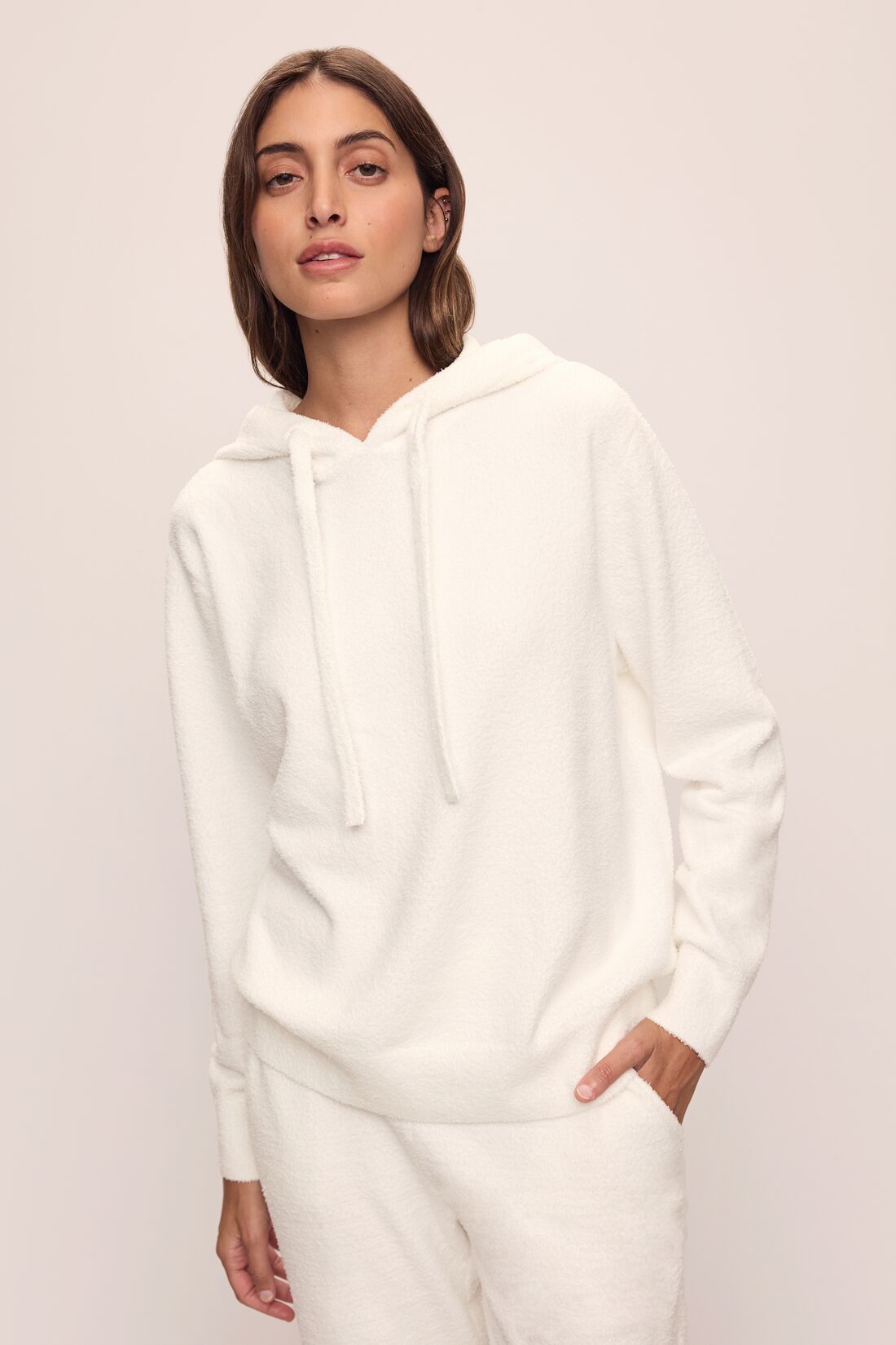 Eberjey Recycled Boucle Hoodie