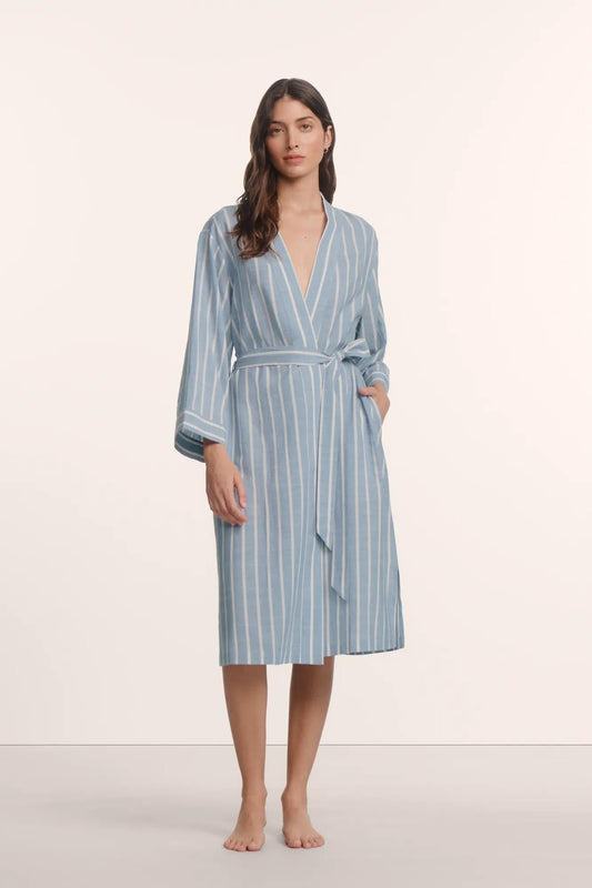 Eberjey Nautico Midi Robe