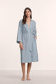 Classic Stripe Slate Blue/Ivory