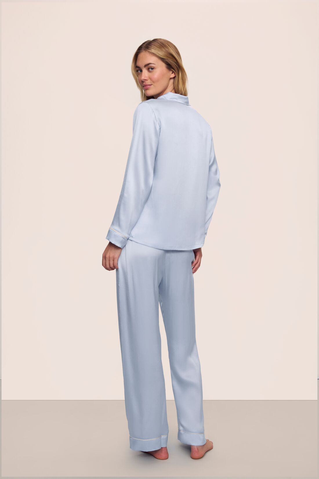 Eberjey Inez Washable Silk Long PJ Set