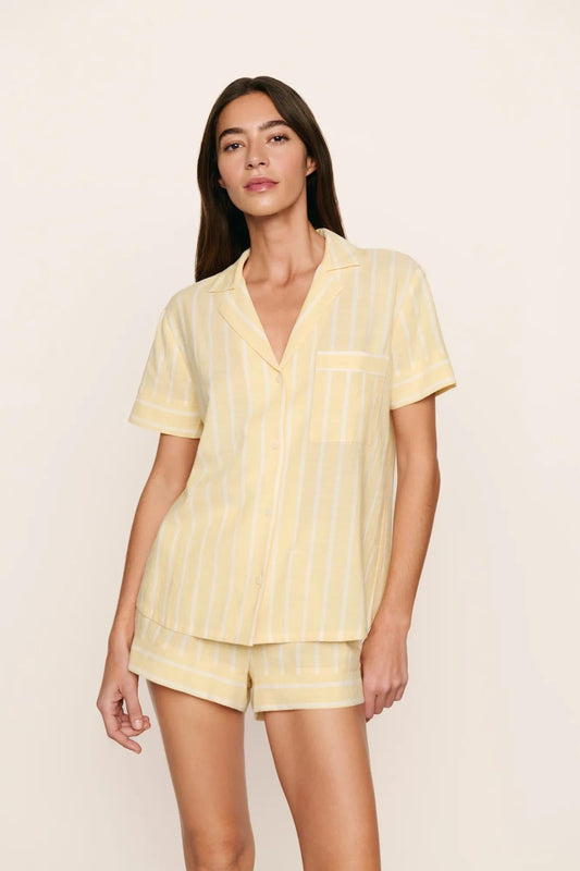 Eberjey Nautico Shortie Short PJ Set