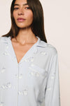 Large Swans Ice Blue/Ivory