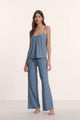 Duo Stripe Slate Blue