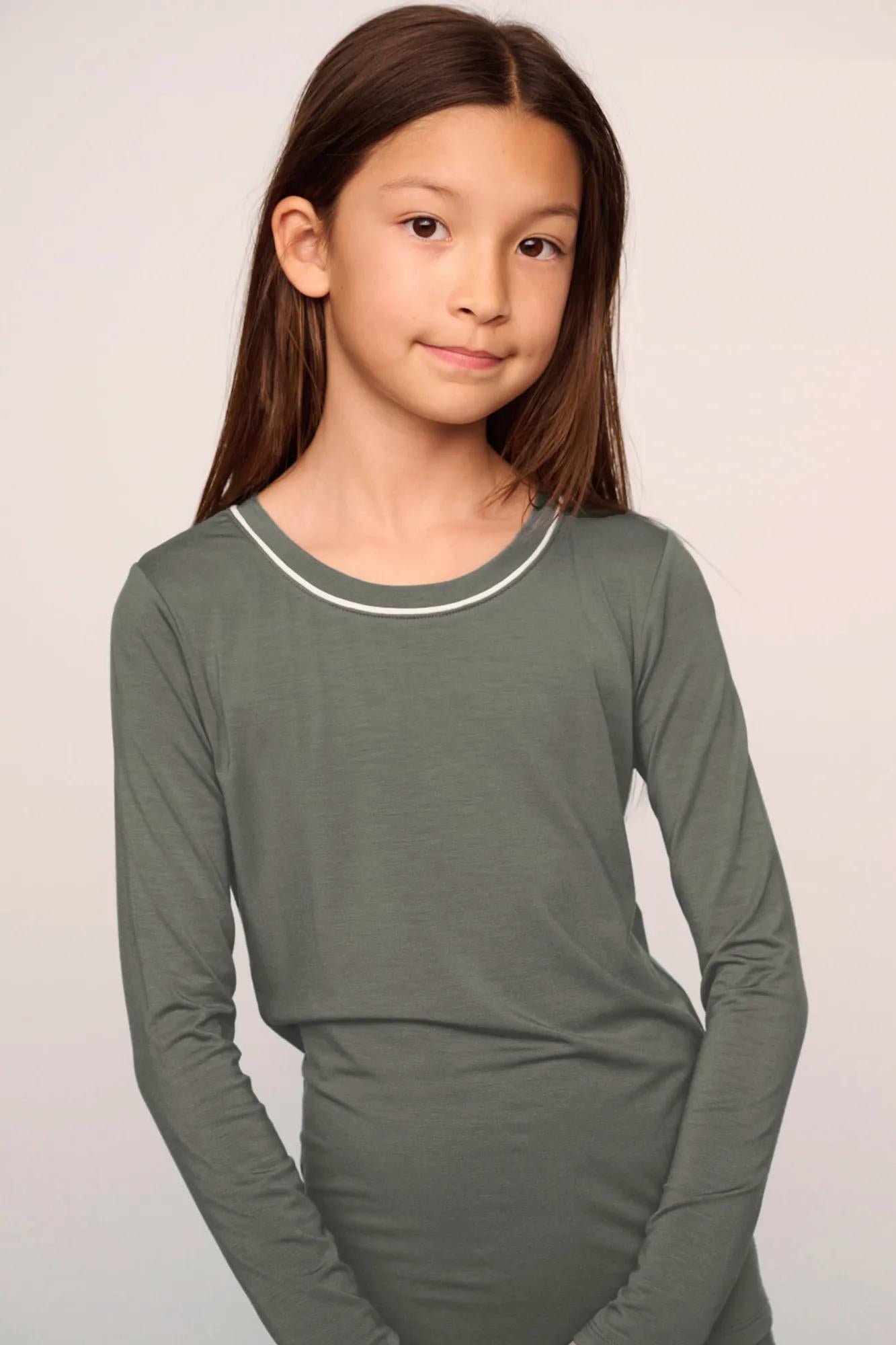 Eberjey Kids TENCEL™ Modal Unisex Long PJ Set