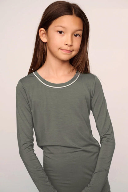 Eberjey Kids TENCEL™ Modal Unisex Long PJ Set