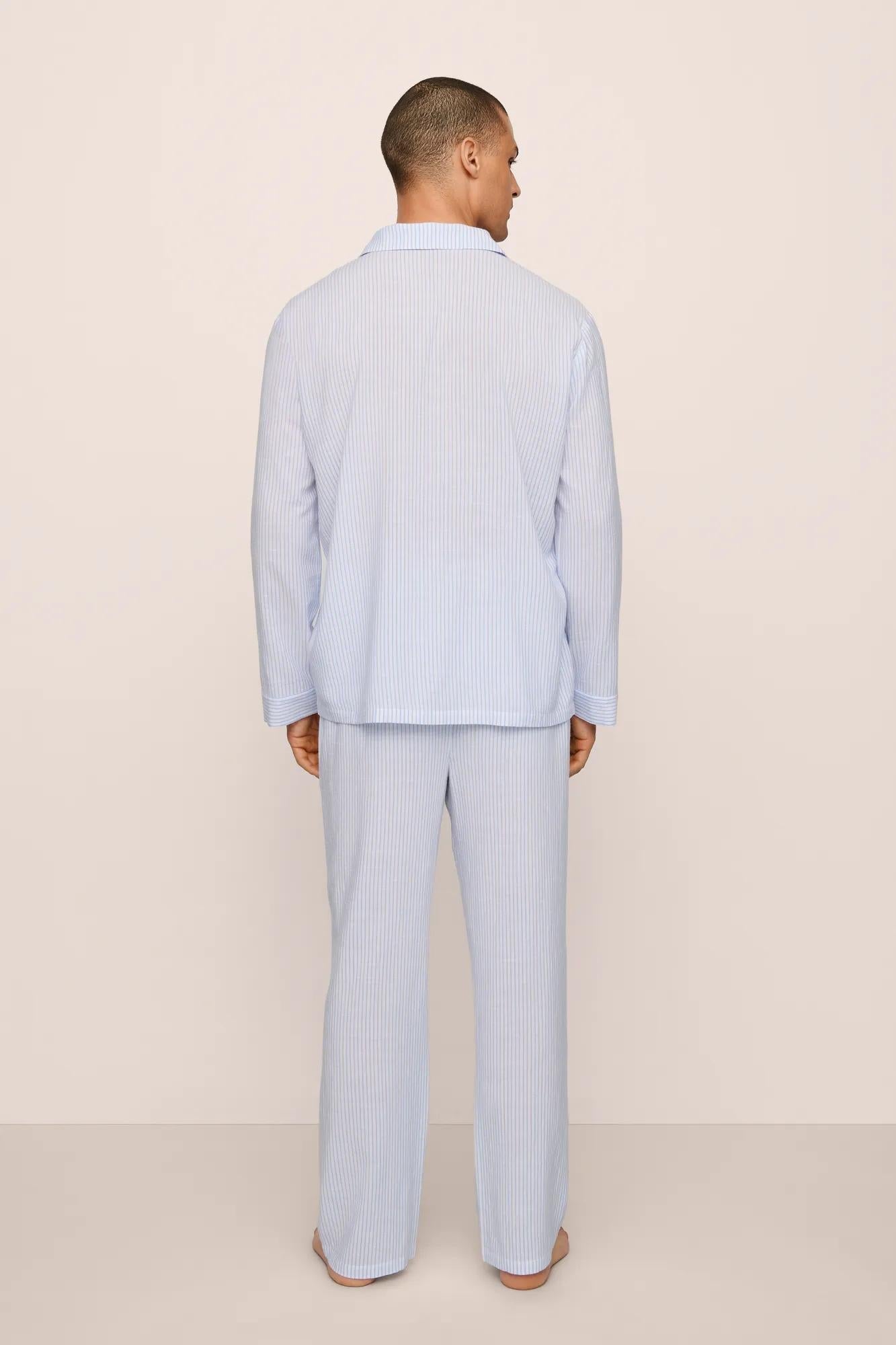 Eberjey Men's Nautico Long PJ Set