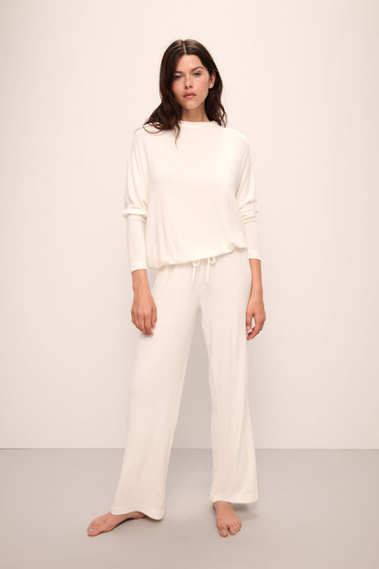 Eberjey Cozy Time Mock Neck Pullover