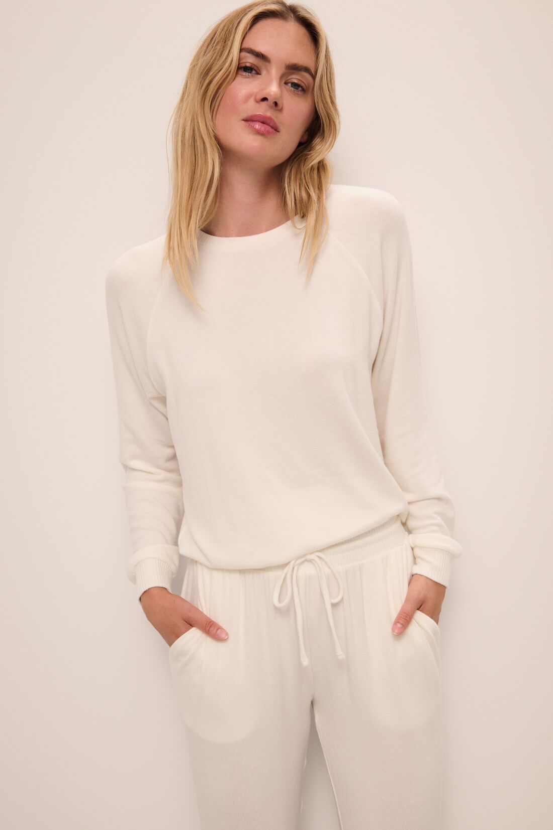 Eberjey Cozy Time Crew Neck Pullover
