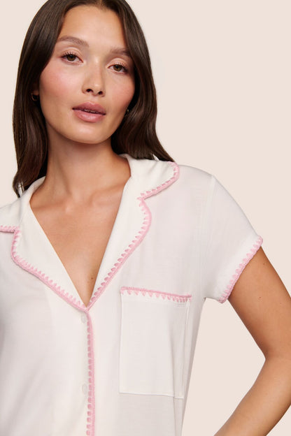 Eberjey Frida TENCEL™ Modal Shortie Short PJ Set