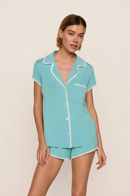 Blue Lagoon/Ivory,XX-Small