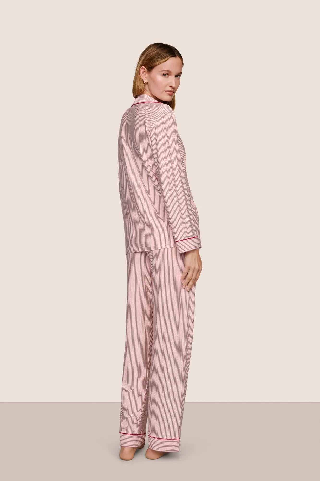 Eberjey Gisele Printed TENCEL™ Modal Long PJ Set