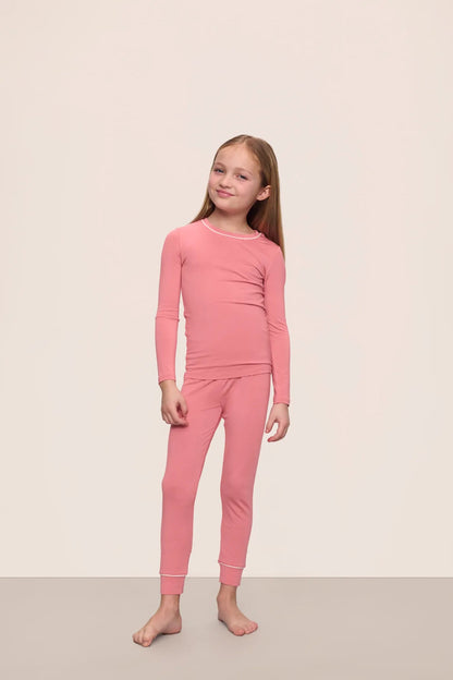 Eberjey Kids TENCEL™ Modal Unisex Long PJ Set