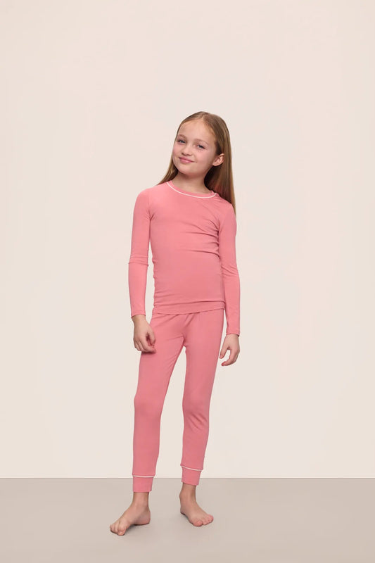 Eberjey Kids TENCEL™ Modal Unisex Long PJ Set