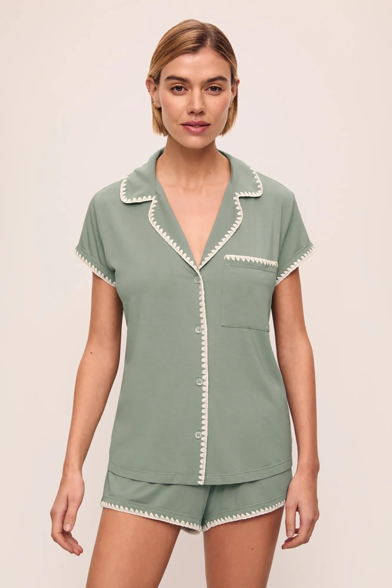 Eberjey Frida TENCEL™ Modal Shortie Short PJ Set
