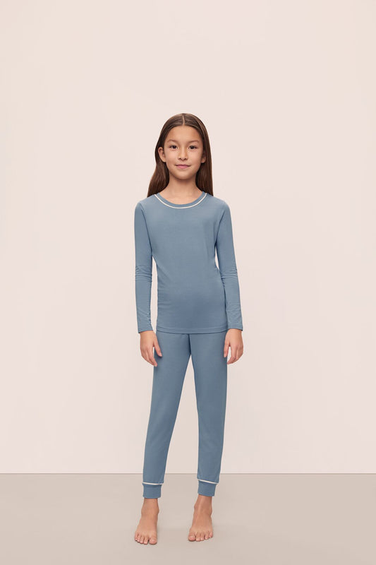 Eberjey Kids TENCEL™ Modal Unisex Long PJ Set