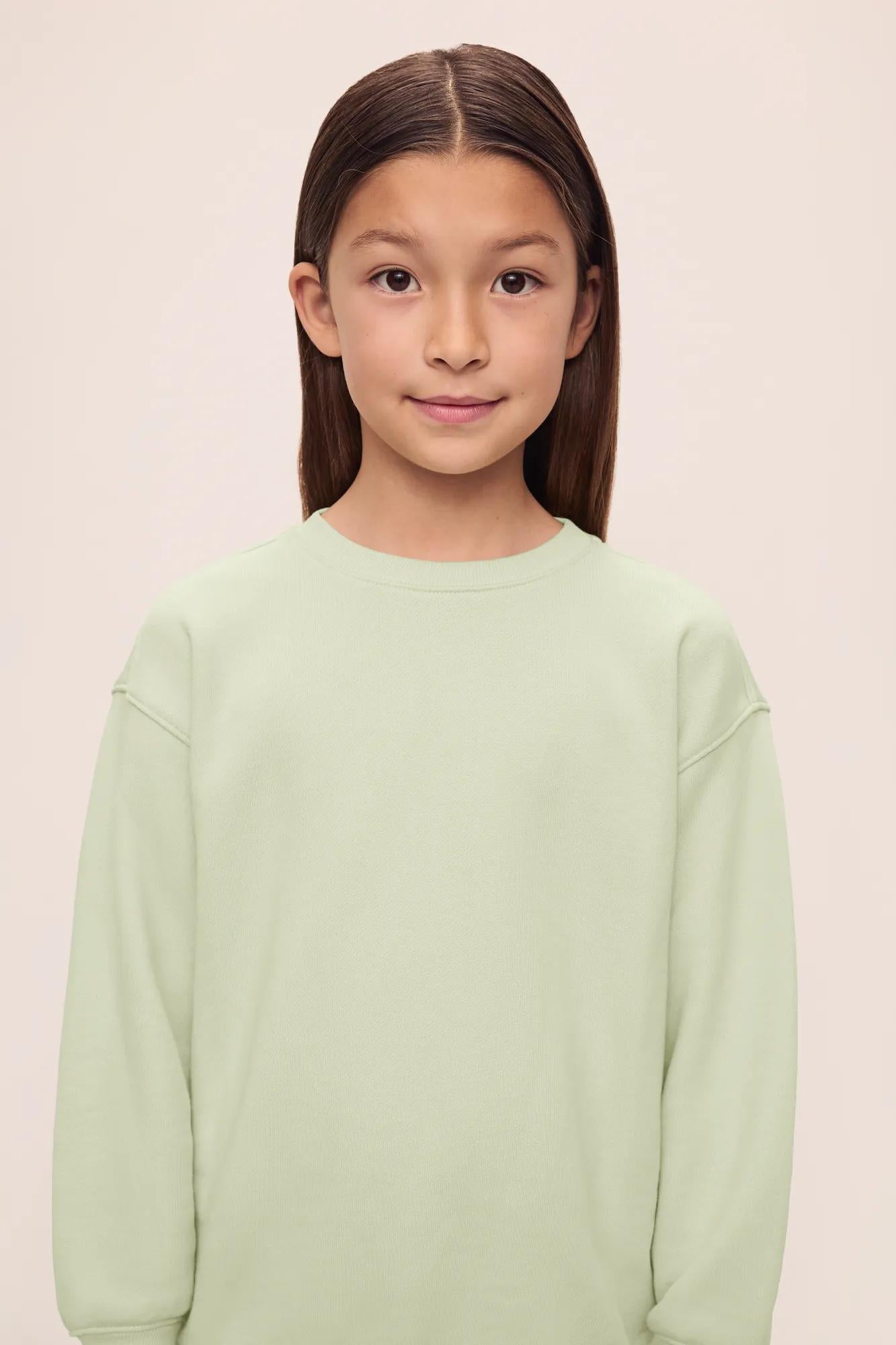 Eberjey Kid's French Terry Sweatshirt and Jogger Set