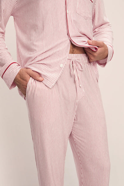 Eberjey William Printed TENCEL™ Modal Long PJ Set