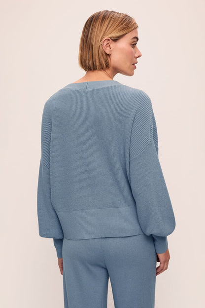 Eberjey Fine Gauge Sweater Cardigan