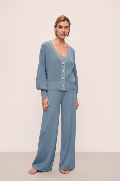 Eberjey Fine Gauge Sweater Cardigan