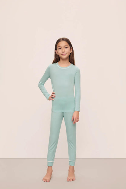 Eberjey Kids TENCEL™ Modal Unisex Long PJ Set