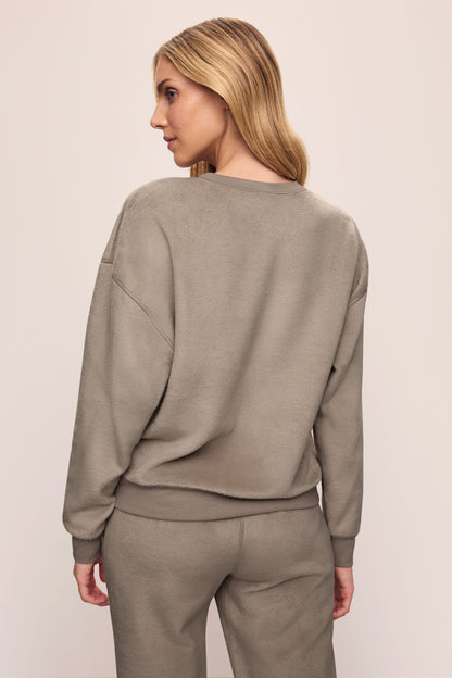 Eberjey Reversible Plush Sweatshirt