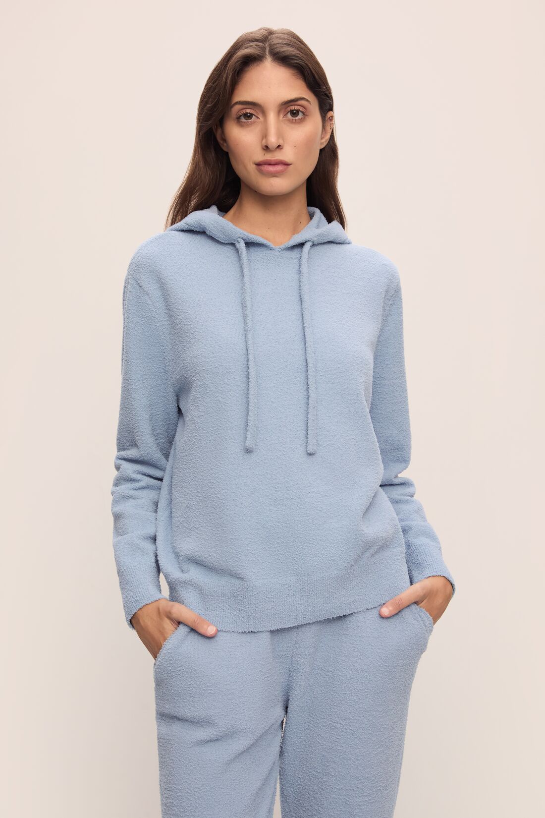 Eberjey Recycled Boucle Hoodie