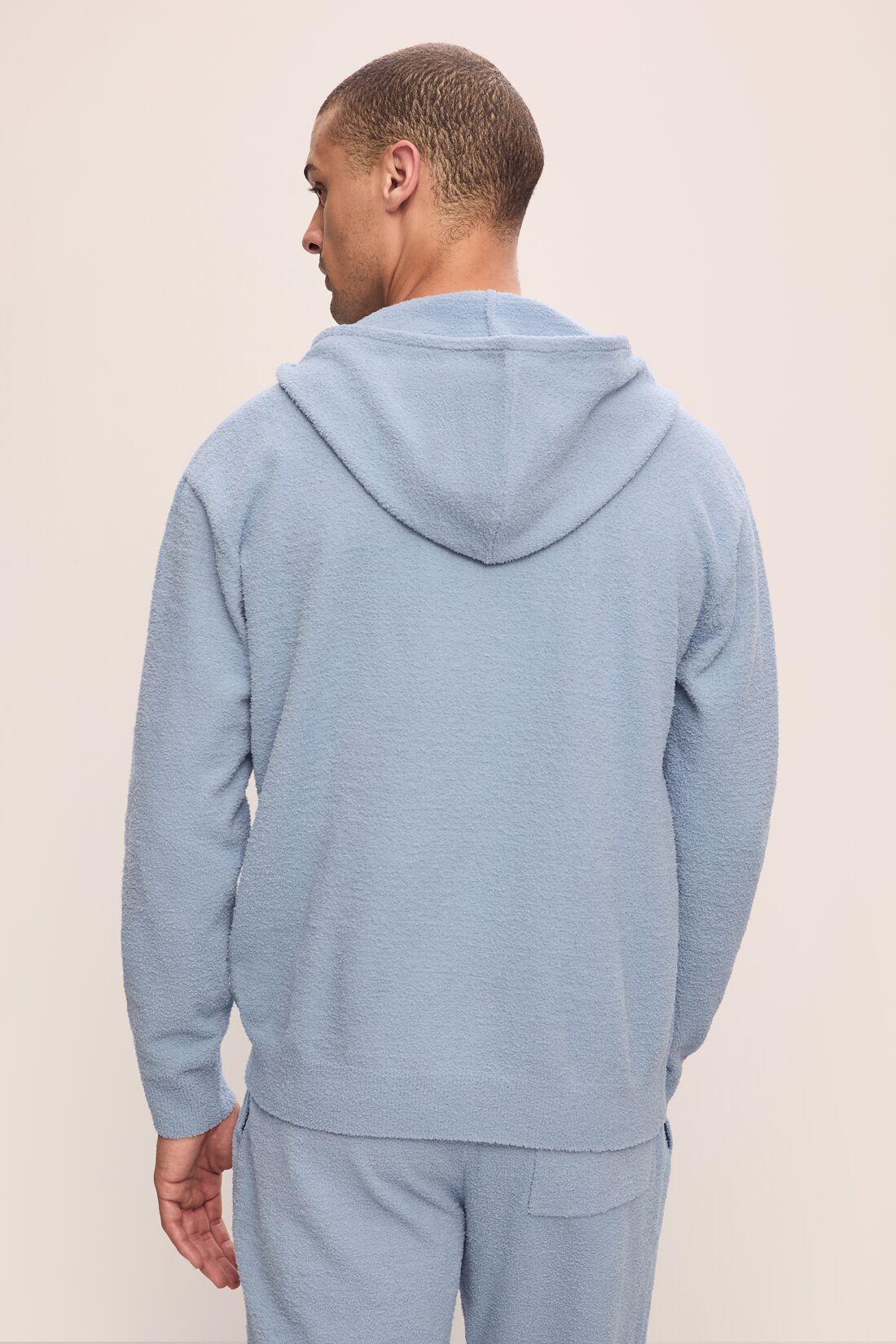 Eberjey Men's Recycled Boucle Hoodie