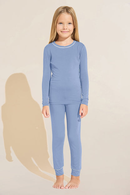 Eberjey Kids TENCEL™ Modal Unisex Long PJ Set