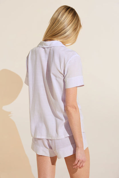 Eberjey Nautico Shortie Short PJ Set