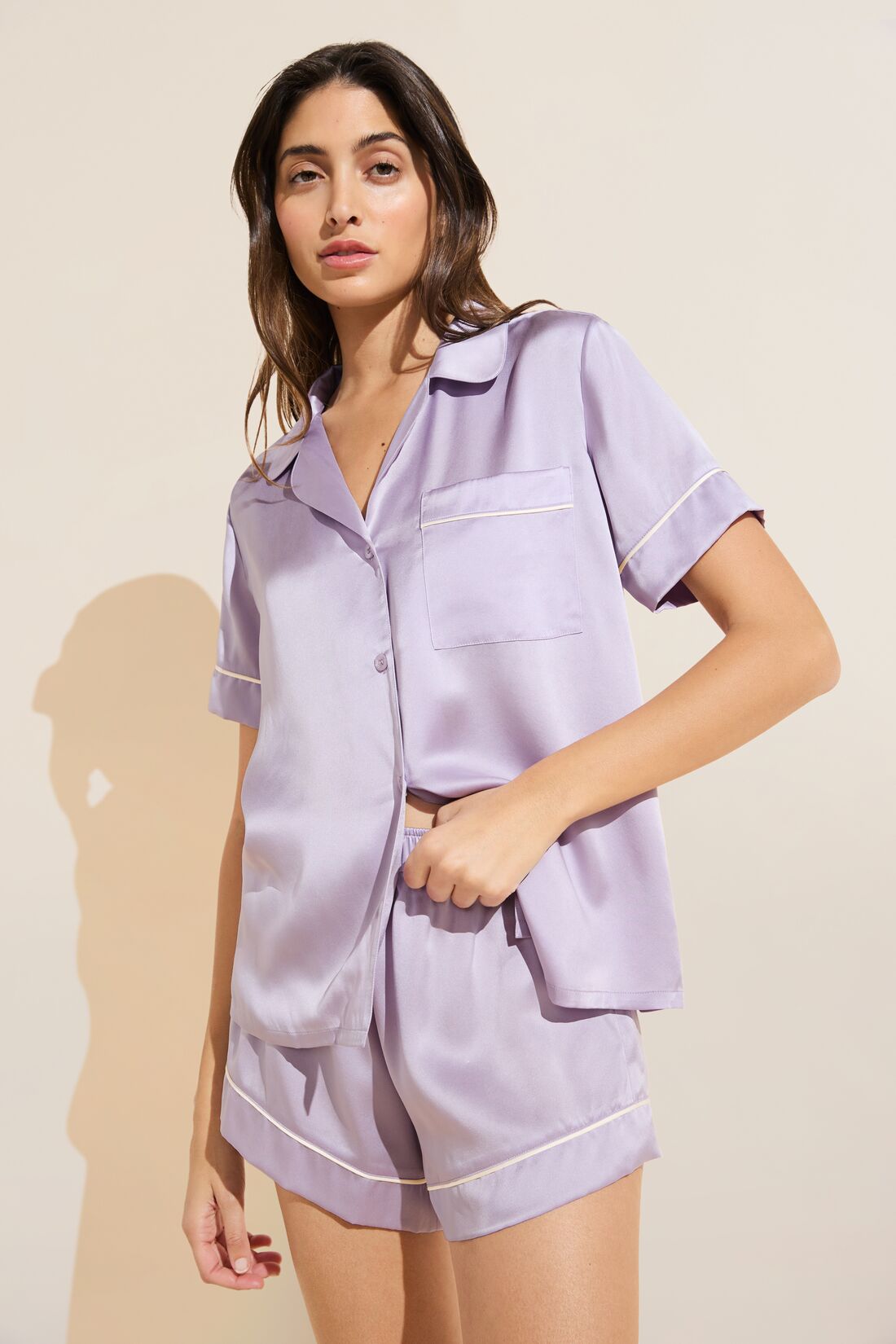Eberjey Inez Washable Silk Short PJ Set