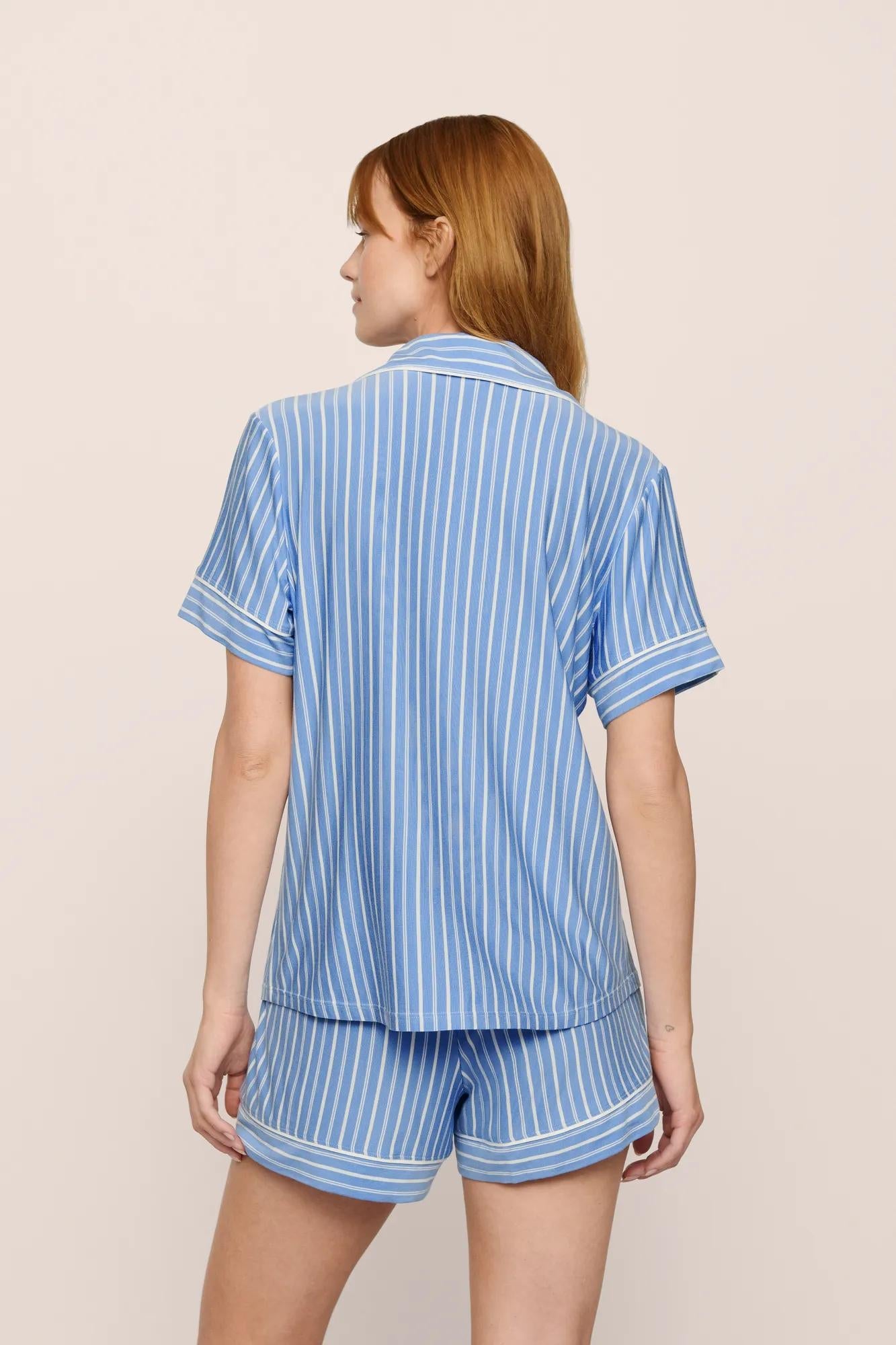 Eberjey Gisele Printed TENCEL™ Modal Relaxed Short PJ Set