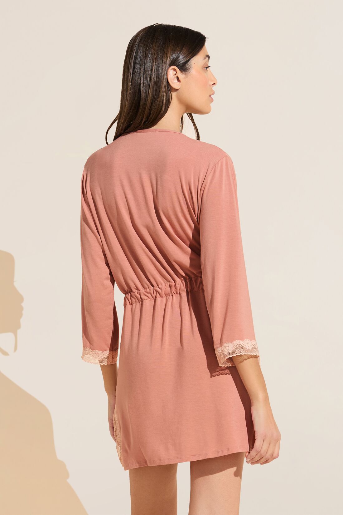 Eberjey Flora TENCEL™ Modal 3/4 Sleeve Robe