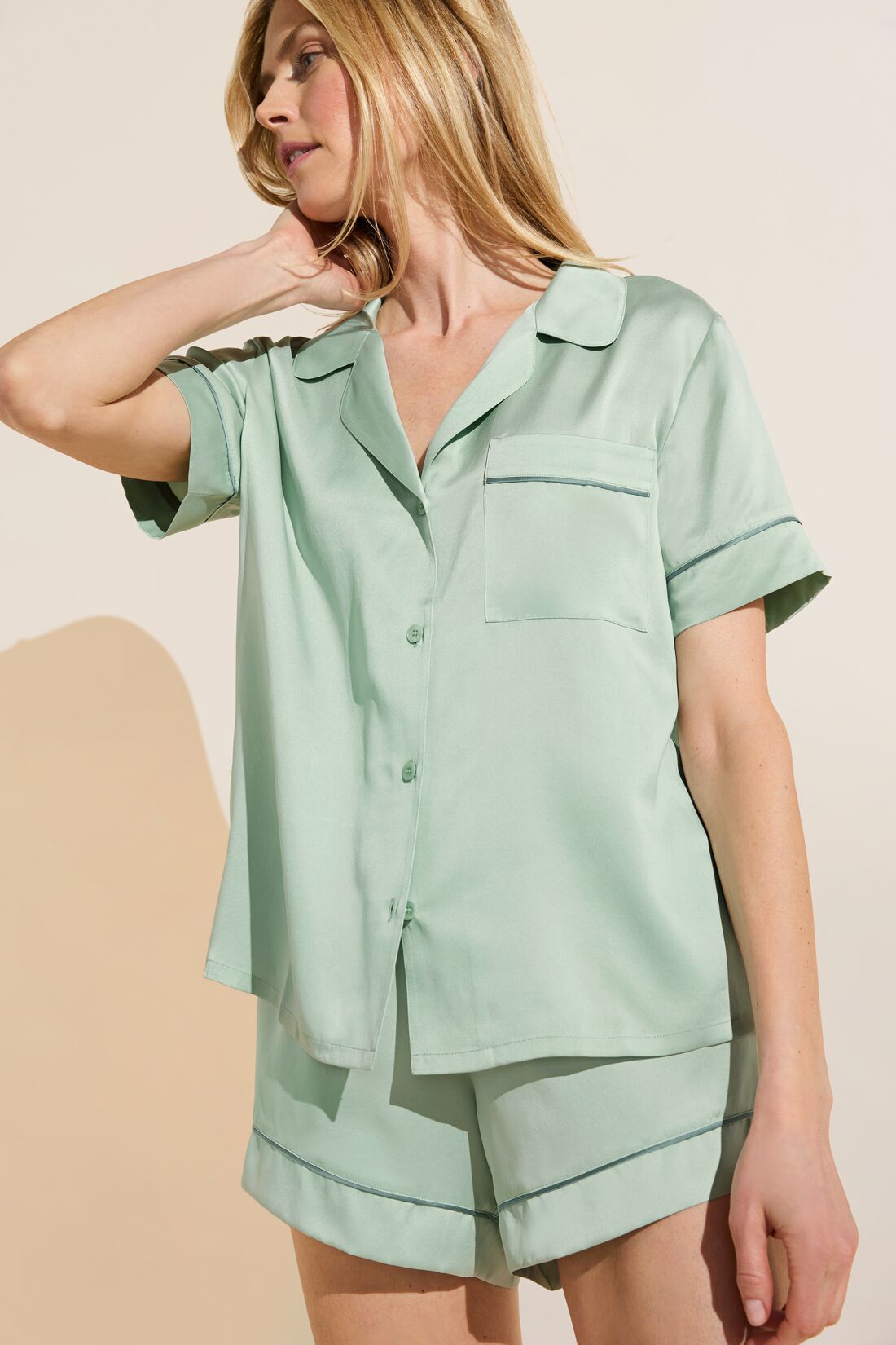 Eberjey Inez Washable Silk Short PJ Set