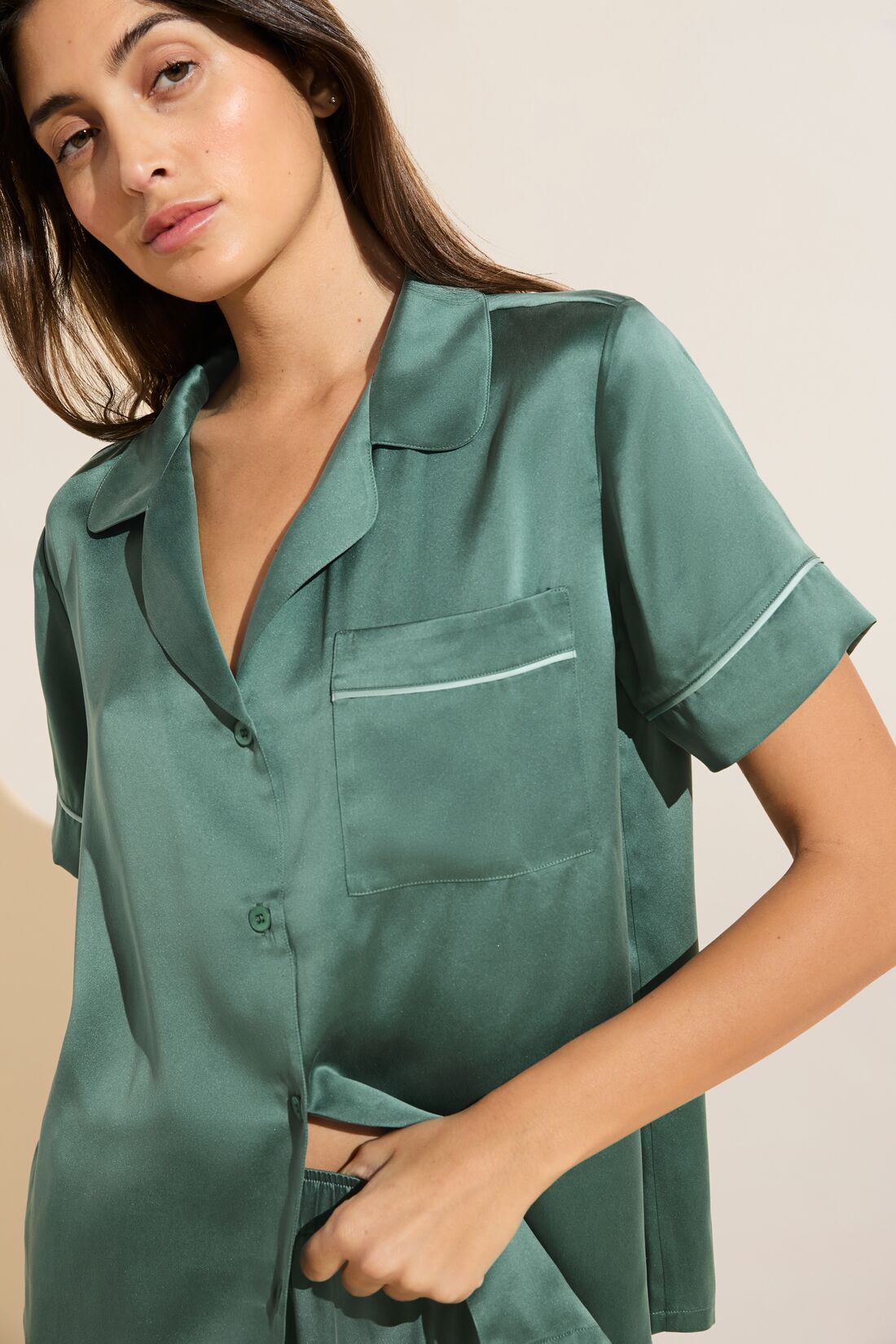 Eberjey Inez Washable Silk Short PJ Set