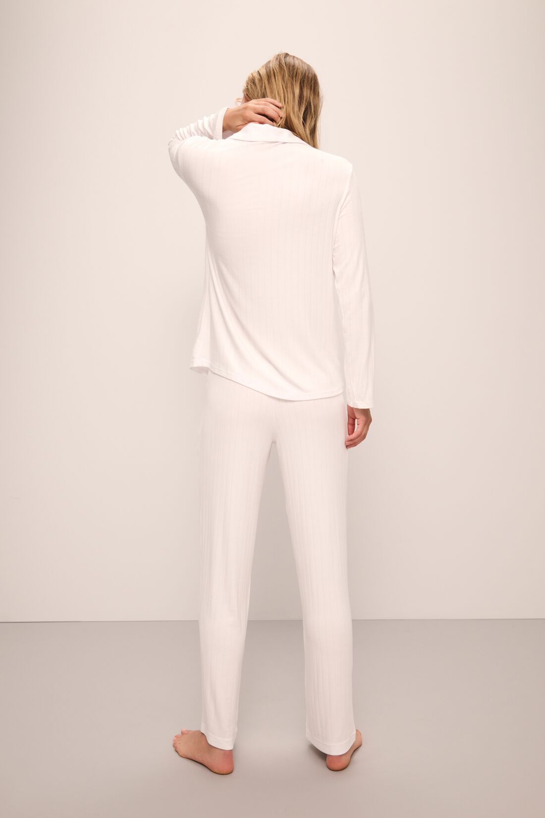 Eberjey Gisele TENCEL™ Modal Rib Long PJ Set
