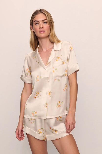 Floral Bloom Peach Dust/Ivory,X-Small