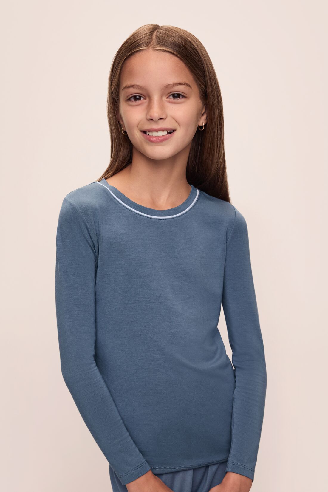 Eberjey Kids TENCEL™ Modal Unisex Long PJ Set